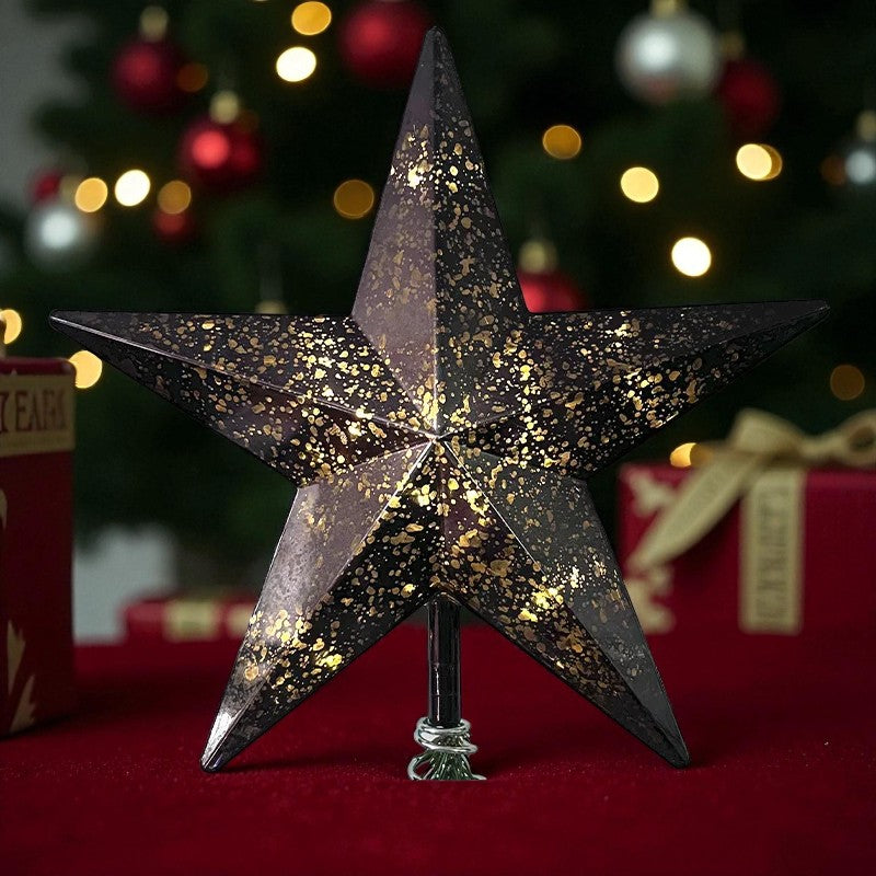 ⭐ LED Star Light 5 Points - Flashing Tree Top Decoration