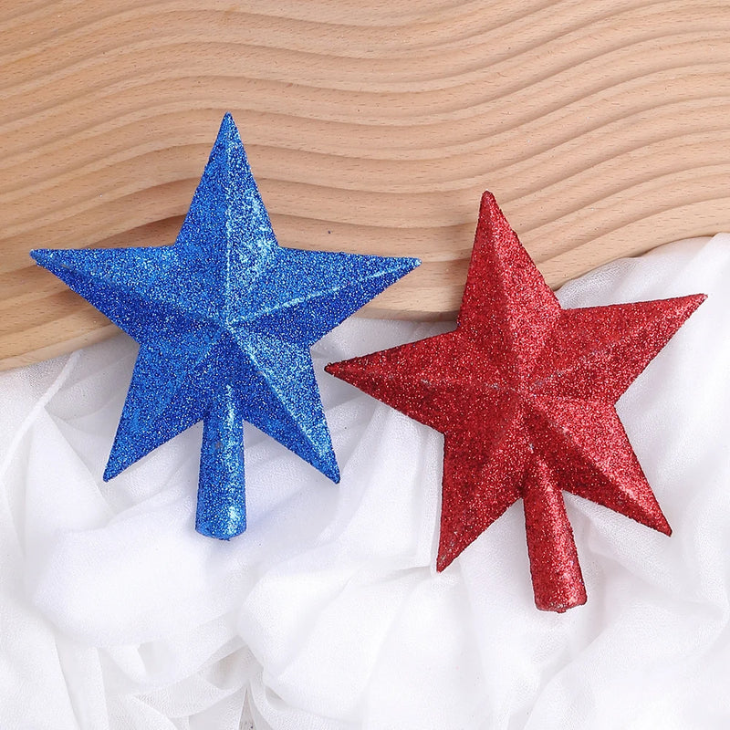 ⭐ Decorative Tree Star - Gold, Silver, Pink, Blue - 15cm/20cm