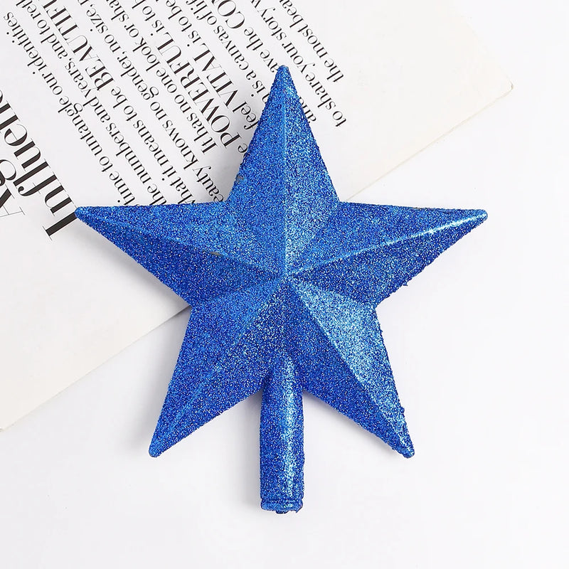 ⭐ Decorative Tree Star - Gold, Silver, Pink, Blue - 15cm/20cm