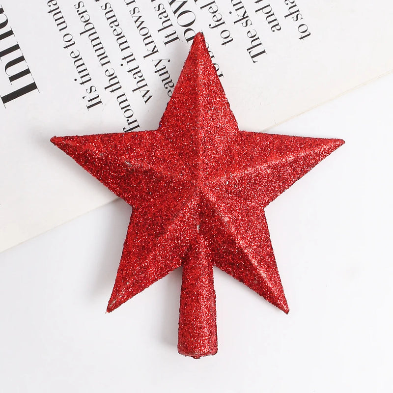 ⭐ Decorative Tree Star - Gold, Silver, Pink, Blue - 15cm/20cm