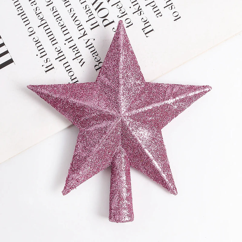 ⭐ Decorative Tree Star - Gold, Silver, Pink, Blue - 15cm/20cm