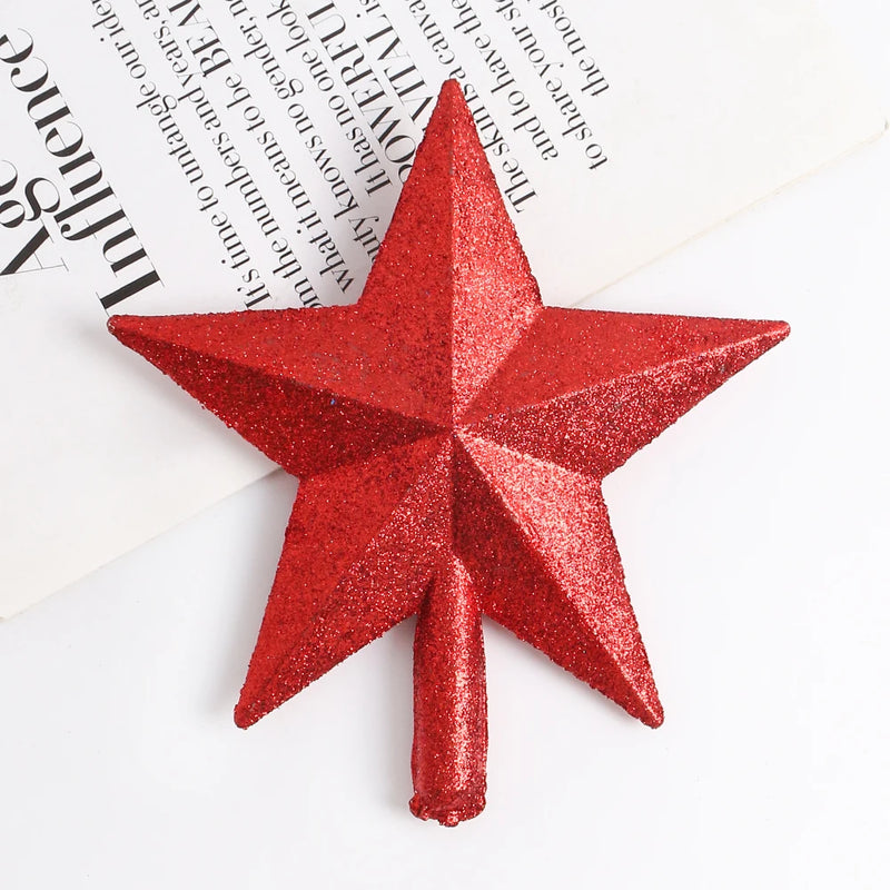 ⭐ Decorative Tree Star - Gold, Silver, Pink, Blue - 15cm/20cm