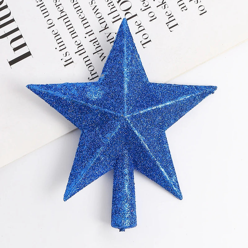 ⭐ Decorative Tree Star - Gold, Silver, Pink, Blue - 15cm/20cm